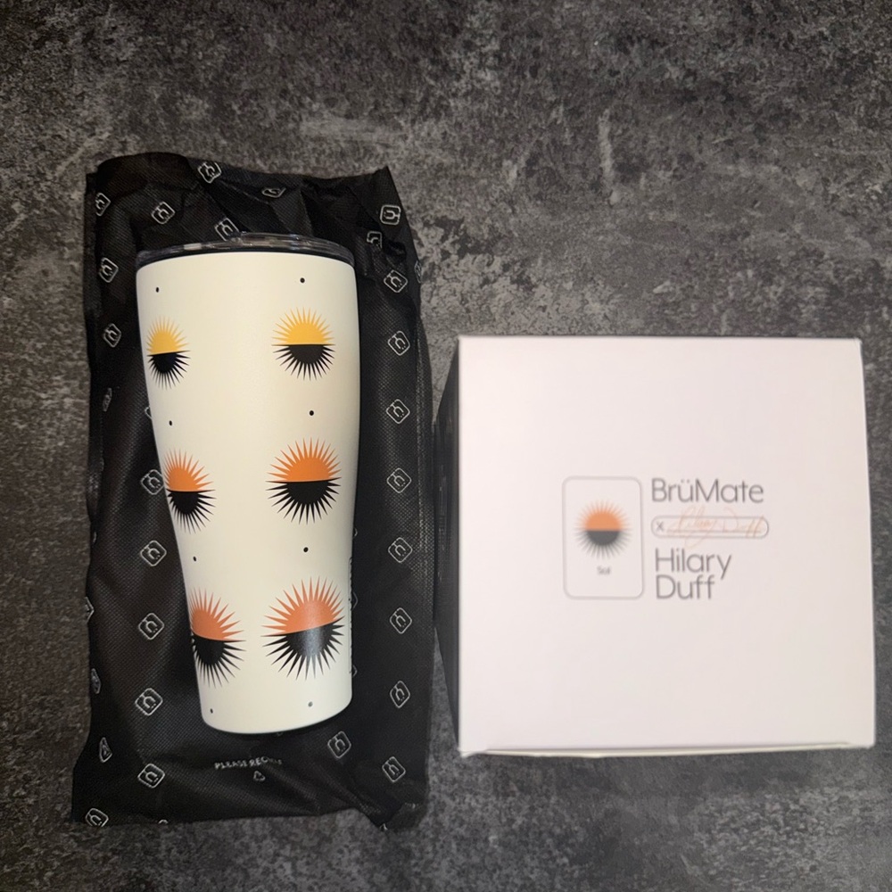✨ RARE BrüMate x Hilary Duff Sol Pattern - NAV 32oz - Limited Edition ✨ - Picture 8 of 16